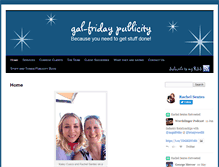 Tablet Screenshot of gal-fridaypublicity.com